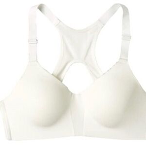 Nike High Support Rival Plus Size White Women's Racerback Bra - 44G
